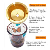Silicone Mold Double-layer Ash Tray for Resin Casting
