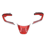 Carbon Fiber Steering Wheel Cover Stickers for Jimny Interior