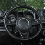 Carbon Fiber Steering Wheel Cover Stickers for Jimny Interior
