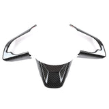 Carbon Fiber Steering Wheel Cover Stickers for Jimny Interior