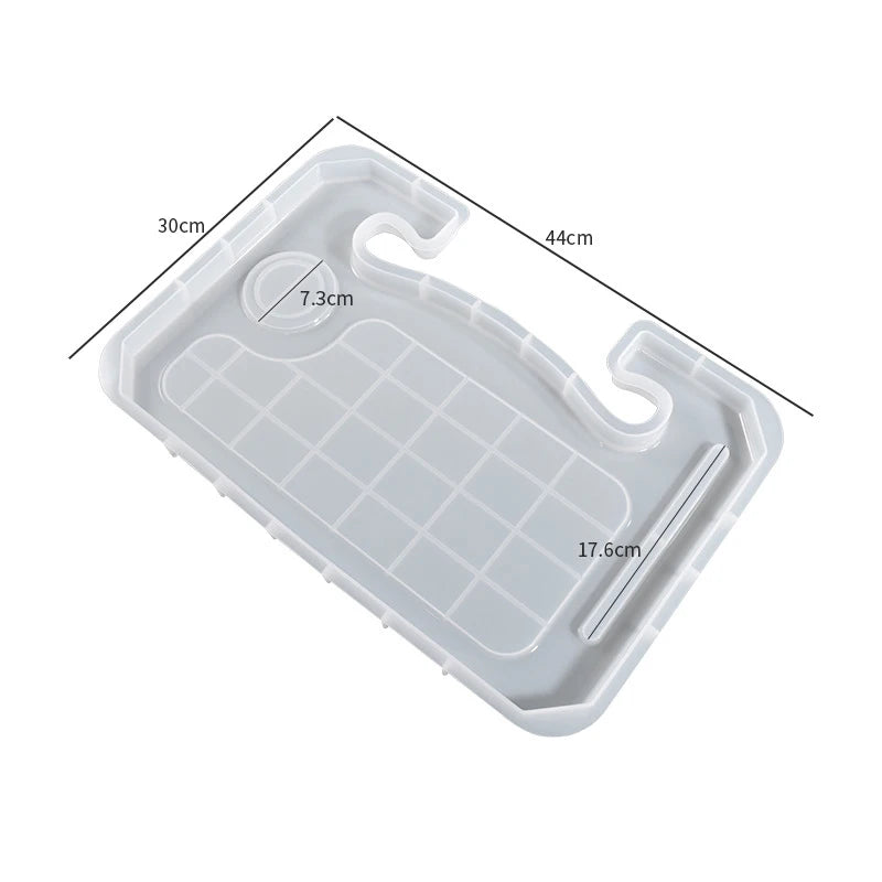 Car Storage Rack Tray Epoxy Resin Mold Hand Car Tray Silicone Mold