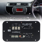 500W Car Subwoofer Amplifier Board, High Power HiFi Amplifier 12V