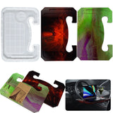 Car Tray Resin Mold Silicone, Auto Wheel Desk Silicone Mold