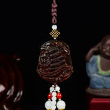Chinese High-End Jade Pixiu Car Interior Pendant