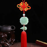 Chinese High-End Jade Pixiu Car Interior Pendant