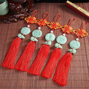 Chinese High-End Jade Pixiu Car Interior Pendant