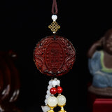 Chinese High-End Jade Pixiu Car Interior Pendant