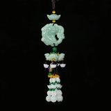 High-End Jade Pixiu Car Interior Pendant