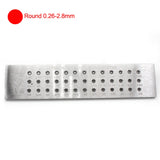 Carbide Tungsten Drawplates for Wire Pulling Jewelry Tools
