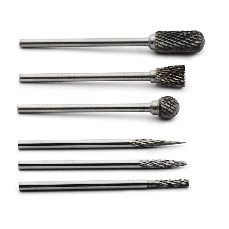 Carbide Grinding Head Tungsten Steel Rotary File Drilling Bit