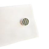 Carbon Fiber Men's Cufflinks Business Wedding Accessories