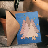 Christmas Theme Carbon Steel Cutting Dies for DIY Paper Card