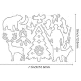Christmas Theme Carbon Steel Cutting Dies for DIY Paper Card