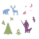 Christmas Theme Carbon Steel Cutting Dies for DIY Paper Card