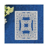 Carbon Steel Cutting Dies Stencils DIY Scrapbooking Rectangle Flower