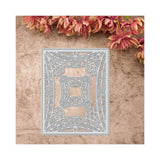 Carbon Steel Cutting Dies Stencils DIY Scrapbooking Rectangle Flower