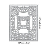 Carbon Steel Cutting Dies Stencils DIY Scrapbooking Rectangle Flower