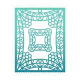 Carbon Steel Cutting Dies Stencils DIY Scrapbooking Rectangle Flower