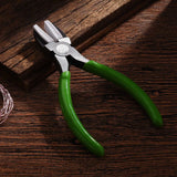 Flat Nose Jewelry Pliers Beading Short Chain-Nose Polishing Tools
