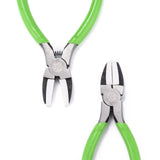 Flat Nose Jewelry Pliers Beading Short Chain-Nose Polishing Tools