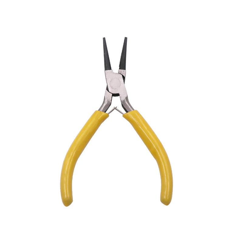 Carbon Steel Jewelry Pliers Hand Tools Round Needle Flat Nose Pliers