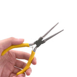 Carbon Steel Jewelry Pliers Hand Tools Round Needle Flat Nose Pliers