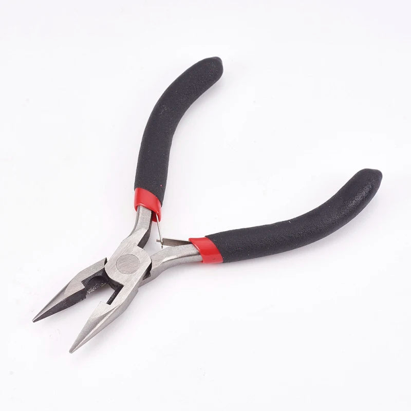 Carbon Steel Jewelry Pliers Needle Nose Pliers - 12x8.3x1cm