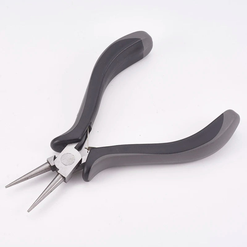 Carbon Steel Round Nose Pliers Hand Tools 12x9x1.65cm