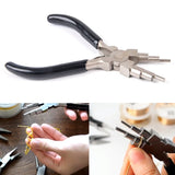Carbon Steel Round Nose Pliers with Copper Jewelry Wire