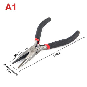 Carbon Steel Round Nose Pliers with Copper Jewelry Wire