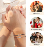 Card Bracelet Creative Size Love Wax Wire Woven Adjustable Friendship