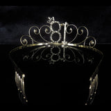 Teen Girls Birthday Crystal Tiara Crown Hairband Party Hair Accessories