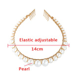 Bohemian Hairband Pearl HeadBand Girls Hair Accessories