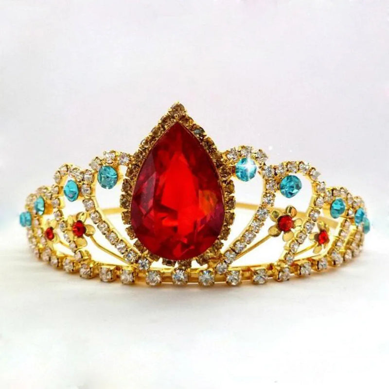 Crystal Tiara Rhinestone Crown Wedding Hair Accessories