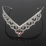 Crystal Princess Tiaras and Crowns Girls Hair Accessories Headband Crown