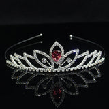 Carddoor Princess Tiara Crystal Crown Headband Girls Lover Bridal Prom Crown