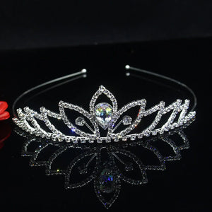 Carddoor Princess Tiara Crystal Crown Headband Girls Lover Bridal Prom Crown