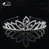 Carddoor Princess Tiara Crystal Crown Headband Girls Lover Bridal Prom Crown
