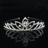 Carddoor Princess Tiara Crystal Crown Headband Girls Lover Bridal Prom Crown
