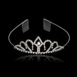 Carddoor Princess Tiara Wedding Hairband Rhinestone Hair Accessories