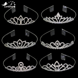 Carddoor Princess Tiara Wedding Hairband Rhinestone Hair Accessories