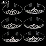 Carddoor Princess Tiara Wedding Hairband Rhinestone Hair Accessories
