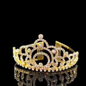 Bridal Rhinestone Crown Headband Wedding Hair Accessory