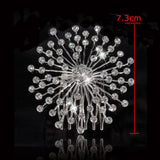 Crystal Hair Combs Rhinestone Bridal Hair Jewelry Charm Floral Women