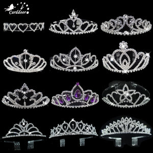 Carddoor Princess Crowns Headband Tiara Hair Accessory