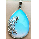 Carnelian Tiger Eye Lapis Water Drop Pendant Bead WB1143