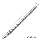 Nantii Surgical Steel Health Bracelet Magnetic Healing Arthritis Bracelet