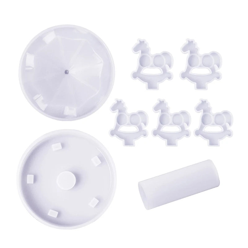 Carousel Horse Silicone Decorating Mold DIY Crafting Projects