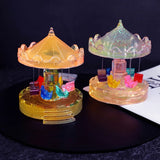 Carousel Ornament Crystal Epoxy Resin Mold DIY Casting Tool