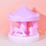 Carousel Ornament Crystal Epoxy Resin Mold DIY Casting Tool